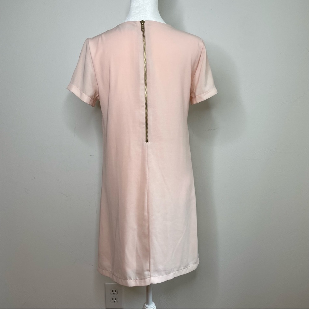 Lulu’s blush pink shift dress xs - Picture 4 of 15
